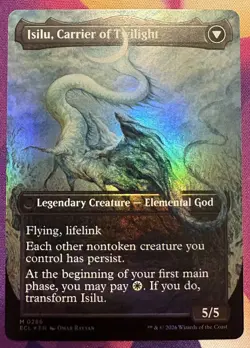 Eirdu, Carrier of Dawn Isilu, Carrier of Twilight - Foil - Borderless - Image 2