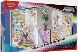 Pokemon TCG: Prismatic Evolutions Premium Figure Collection Factory Sealed Box - Image 1