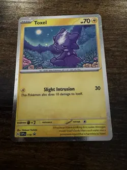Toxel - SVP119 - Pokemon Scarlet & Violet Promo Prerelease Holo NM - Image 1