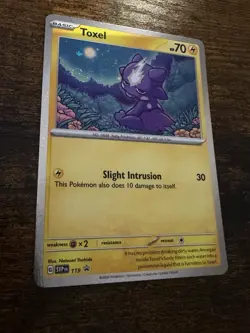 Toxel - SVP119 - Pokemon Scarlet & Violet Promo Prerelease Holo NM - Image 2