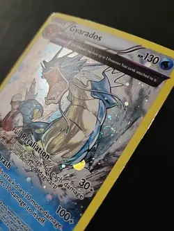 DMG 2015 POKEMON XY ANCIENT ORIGINS #21/98 GYARADOS HOLO - Image 3