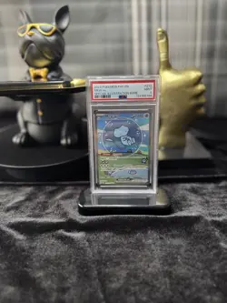 Pokemon Mew EX Paldean Fates Special Illustration Bubble Mew PSA 9 232/091 - Image 1