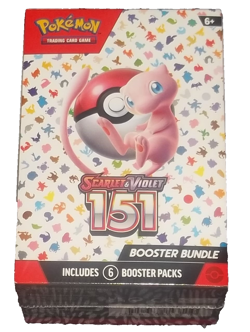 POKEMON TCG: SCARLET & VIOLET 151 BOOSTER BUNDLE {6 BOOSTER PACKS} NISB - Image 1