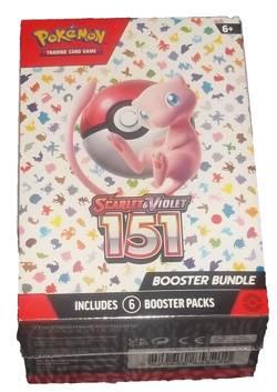POKEMON TCG: SCARLET & VIOLET 151 BOOSTER BUNDLE {6 BOOSTER PACKS} NISB - Image 3