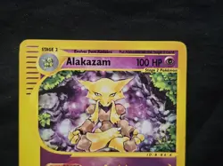 Pokemon Alakazam Expedition Base Set Reverse Holo 33/165 2002 100 HP - Image 2