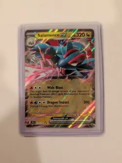 Salamence ex Holo 114/159 SV09: Journey Together - Pokemon TCG - NM - Image 1