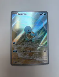 Pokemon TCG Squirtle 170/165 Sv: Scarlet & Violet 151 Holo NM - Image 1