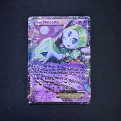 Meloetta EX Radiant Collection RC11/RC25 Excellent Rare Holo Pokemon Card 2013 - Image 1
