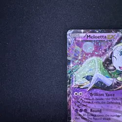 Meloetta EX Radiant Collection RC11/RC25 Excellent Rare Holo Pokemon Card 2013 - Image 3