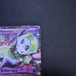 Meloetta EX Radiant Collection RC11/RC25 Excellent Rare Holo Pokemon Card 2013 - Image 4