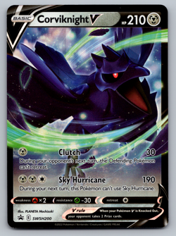 Corviknight V Pokemon Sword & Shield SWSH200 Black Star Promo NM - Image 1
