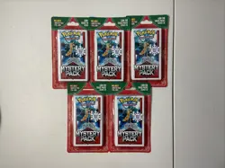 Pokemon Mystery Pack Sealed Seeded 1:10. EX Crystal Guardians Vintage Packs x 5 - Image 1