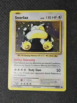 Pokemon TCG Snorlax Promo XY179 2016 XY Promos NM - Image 1