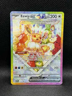 Eevee ex 174 PROMO BLACK STAR HOLO Prismatic Evolutions Pokemon English Foil TCG - Image 1