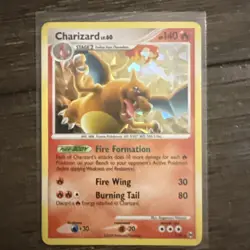 Pokemon TCG Charizard 1/99 Arceus Cracked Ice Holo Rare - Image 1