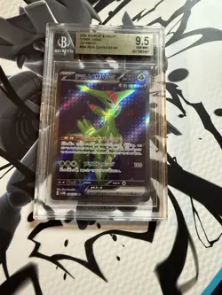 Iron Leaves ex 084/071 Pokemon Cyber Judge Holo (Japanese) CGC Gem Mint 10 - Image 1