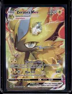 Pokemon Crown Zenith: Galarian Gallery Zeraora VMAX GG42/GG70 - Image 1