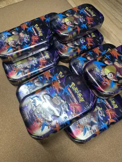 Lot of 10 Pokemon Mega Heroes Mini Tin *Factory Sealed* Mega Kangaskhan - Image 2