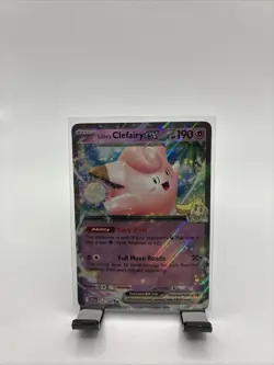 Pokemon TCG Lillie's Clefairy EX 56/159 Journey Together 2025 NM EN - Image 1