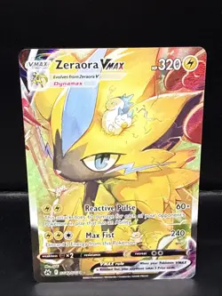 Pokemon Zeraora VMAX GG42/GG70 Crown Zenith: Galarian Gallery Holo - Image 1