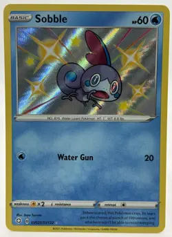 Pokemon TCG Sobble Shining Fates Shiny Vault 2021 NM Foil SV025/SV122 - NM - Image 1