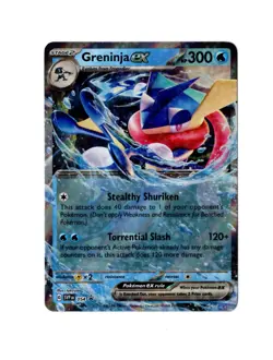 Greninja ex Black Star Promo Rare Holo 054 Pokemon Scarlet and Violet - Image 1