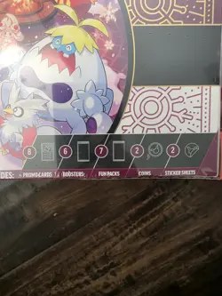2025 Pokemon TCG Holiday Calendar + Moon Ball Pokeball COSTCO 2-Pack Sealed New - Image 2