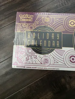2025 Pokemon TCG Holiday Calendar + Moon Ball Pokeball COSTCO 2-Pack Sealed New - Image 3
