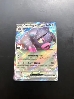 Oinkologne EX SVI 158/198 promo POKEMON Play Prize Pack Series 3 Stamped Star - Image 1
