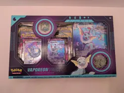 Sealed Pokemon TCG - Vaporeon VMAX Premium Collection Box with Evolving Skies - Image 1