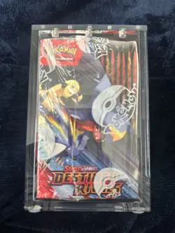Pokemon TCG- Destined Rivals Booster Box 36 Packs- Factory Sealed With Acrylic - Image 2