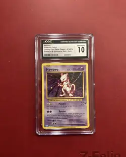 Pokemon Mewtwo 014/034 Classic Holo CGC 10 GEM MINT 2023 Pokemon TCG - Image 1