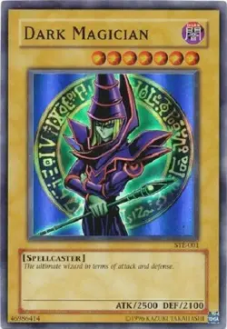 Yugioh - Dark Magician - Super Rare NM - SYE - Free Holographic Card - Image 1