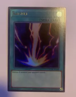 Yugioh Raigeki Ultra Rare LCKC-EN088 Near Mint - Image 1