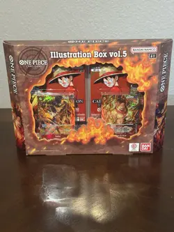 One Piece TCG Illustration Box Vol. 5 New Sealed English Version - Image 1