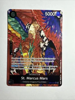 St. Marcus Mars (Alt Art) OP13-091 Carrying On His Will ENGLISH One Piece - Image 1