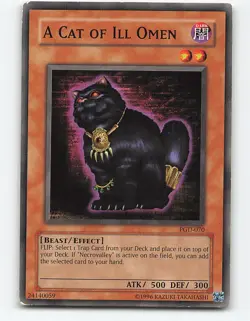 A Cat of Ill Omen #PGD-070 Yugioh Card - Image 1