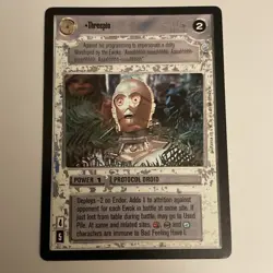STAR WARS CCG ENDOR RARE CARD THREEPIO - Image 1