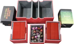 Gamecenic Red Card Deck Box W/ Dice Tray & Magic The Gathering Cards - Image 2
