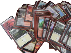 Gamecenic Red Card Deck Box W/ Dice Tray & Magic The Gathering Cards - Image 4