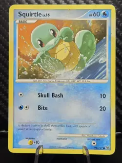 Squirtle 96/127 Platinum 2009 Pokemon TCG Card - Image 2