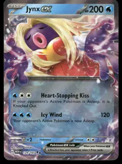 Pokemon Cards Jynx ex 124/165 151 Double Rare NM - Image 1
