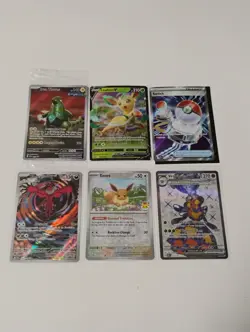 Pokemon Sealed Promo/Leafeon,Eevee Promos/Yveltal Illustration Rare Holo Cards - Image 1