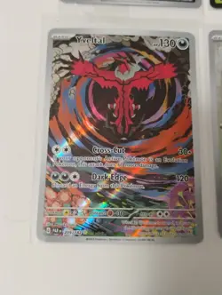 Pokemon Sealed Promo/Leafeon,Eevee Promos/Yveltal Illustration Rare Holo Cards - Image 4