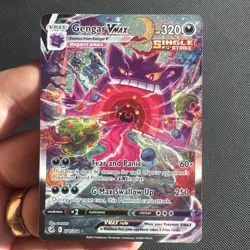 Pokemon Card TCG Gengar VMAX 271/264 Alt Art Secret Rare Ungraded NM - Image 1