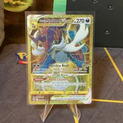 Pokemon Card - Hisuian Samurott VSTAR 209/189 - Astral Radiance - Gold 493 - Image 1