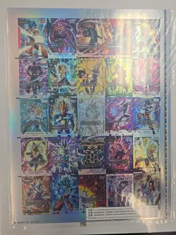 Dragon Ball Super Fusion World Card Game FB01 Uncut Sheet Awakened Pulse - Image 2