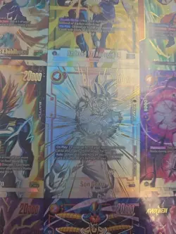 Dragon Ball Super Fusion World Card Game FB01 Uncut Sheet Awakened Pulse - Image 3
