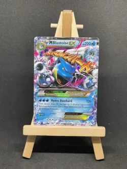Pokemon TCG Mega M Blastoise EX Holo Card 30/146 Ultra Rare 2016 XY - Image 1
