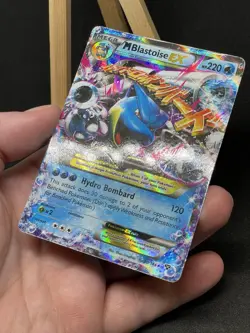 Pokemon TCG Mega M Blastoise EX Holo Card 30/146 Ultra Rare 2016 XY - Image 3
